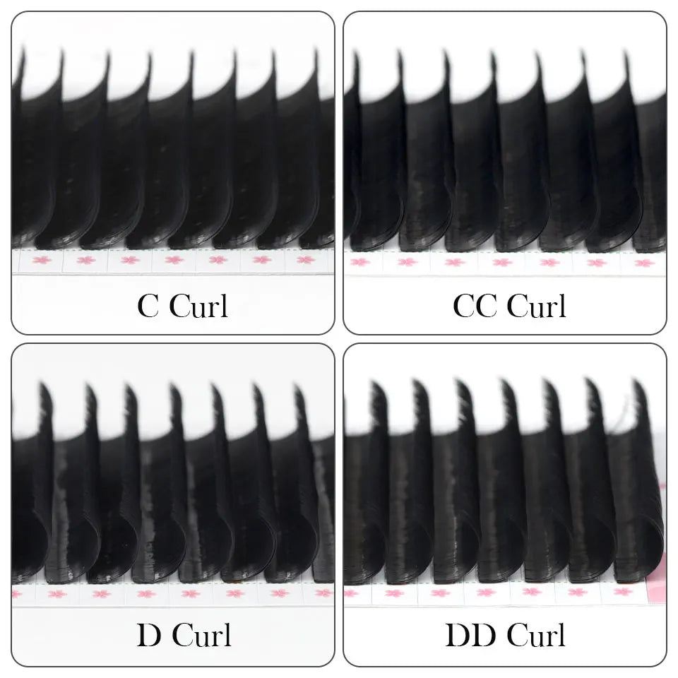 AGUUD Easy Fan Lashes Eyelash Extension Faux Mink Auto Flowering Rapid blooming fans Individual Eyelash Extension Easy Fanning