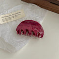 Tulip Cherry Grab Clip Premium 2024 New Maillard Grab Clip Cute Dalmatian Shark Clip Hair Accessories