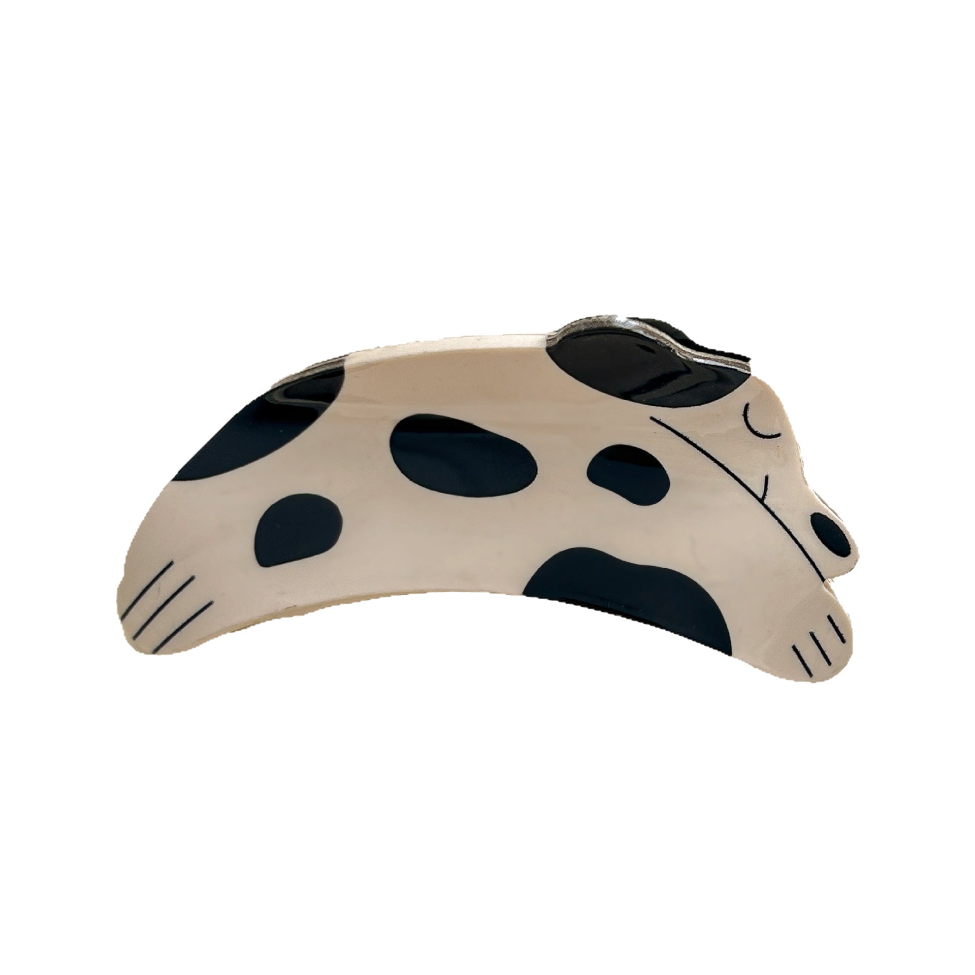 Tulip Cherry Grab Clip Premium 2024 New Maillard Grab Clip Cute Dalmatian Shark Clip Hair Accessories