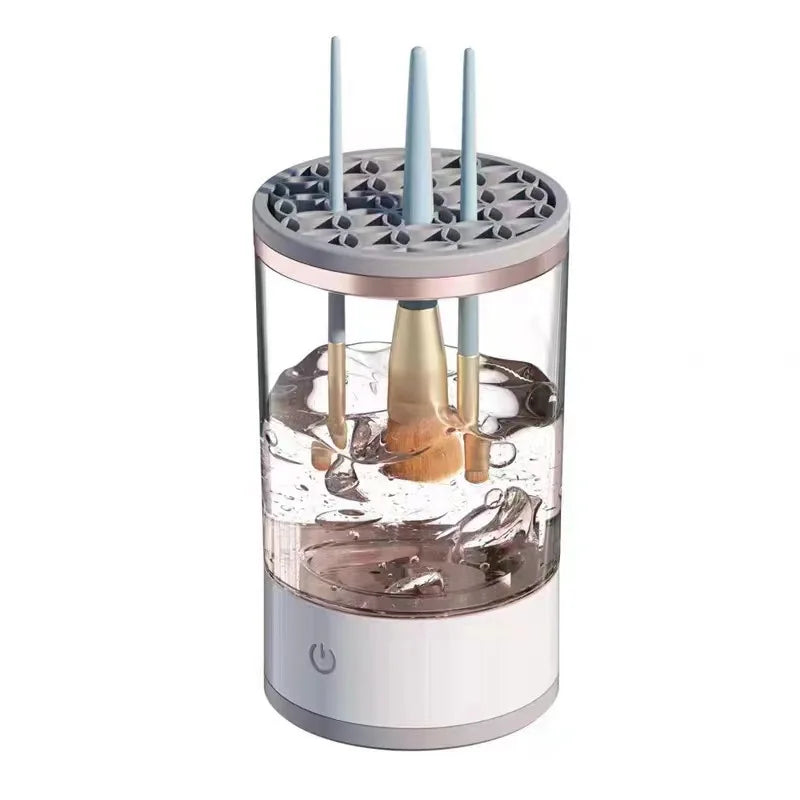 USB Powered Makeup Brush Cleaner, Odorless, Battery-Free, Essential Beauty Tool Accessory, Brush Washer and Dryer, Plug-and-Play
