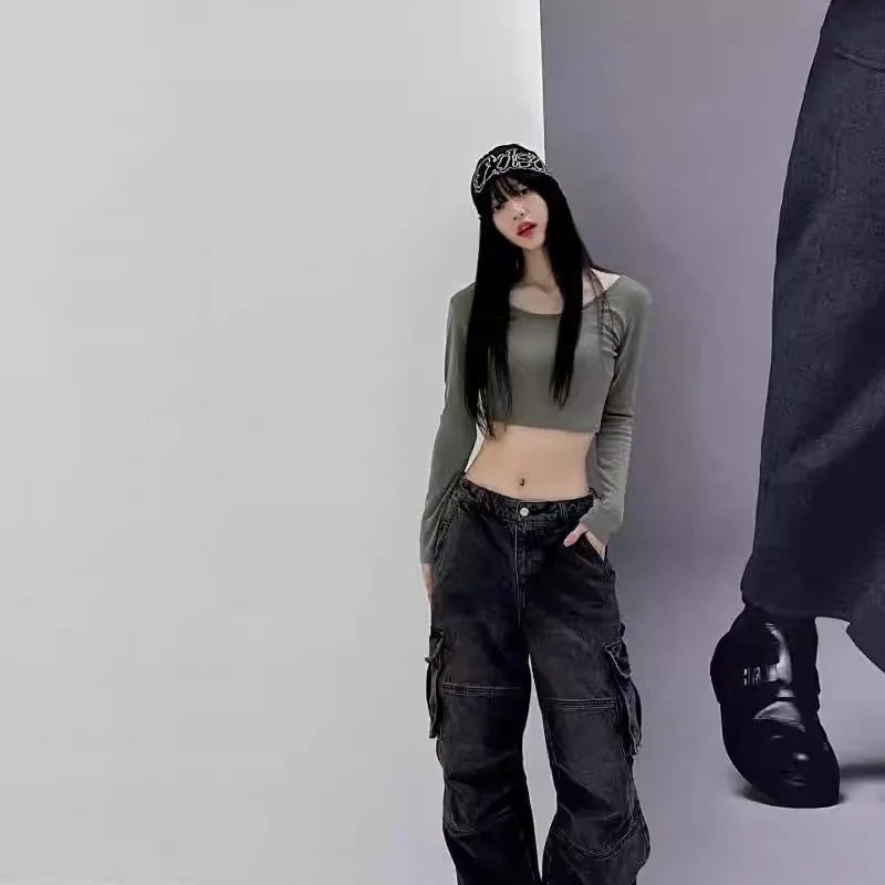 Women Beanie Hat Korean Fashion Knit Letter Winter Jacquard Hip Hop Harajuku Graphic Y2k Streetwear Unisex Pullover Accessories