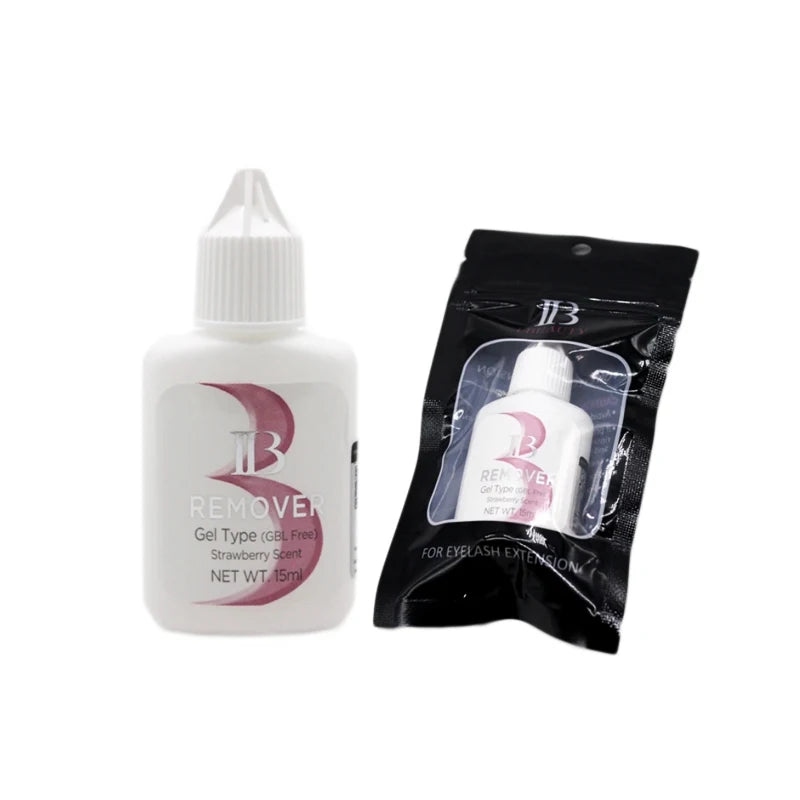 15ml Strawberry IB Glue Remover GBL Free For Eyelash Extension Glue Original Korea Gel Type Debonder Removal Adhesive Hardener