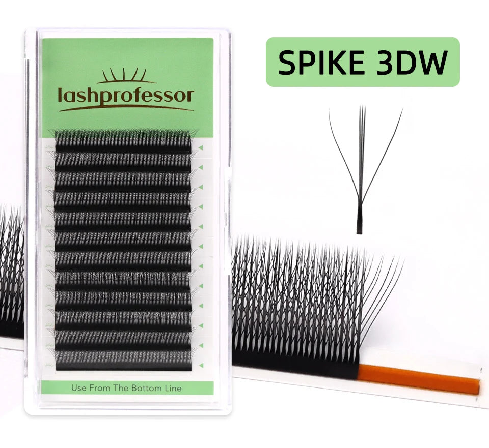 NEW U-Shaped 3D 4D 5D Eyelash Extension Faux Mink Premade Fans Lashes Easy to Apply 3D Volume Hand Woven U Shape W Style Eyelash