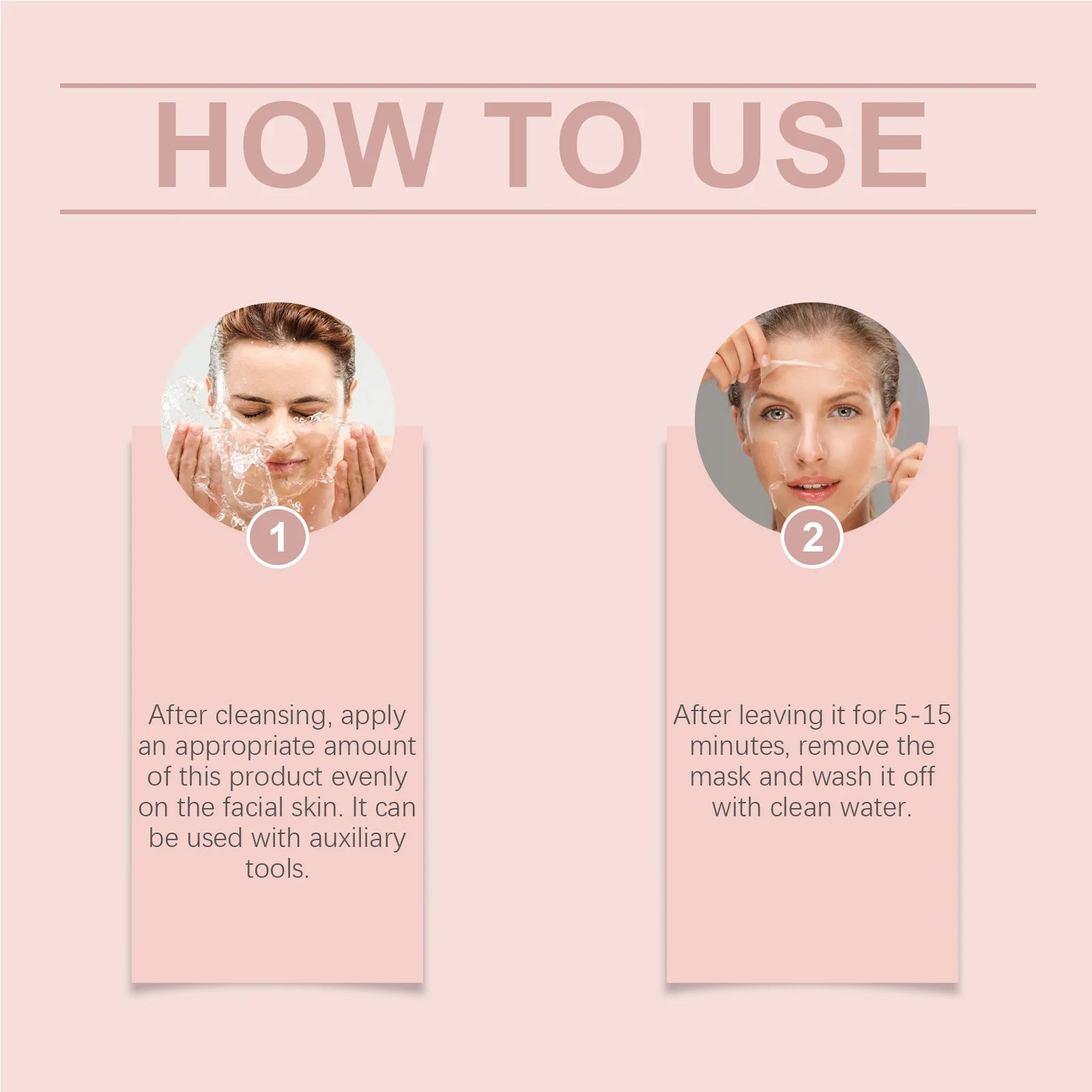 Collagen Peel Off Facial Mask Removes Blackheads & Oil Deeply Moisturizes Shrinks Pores Smoothes Fine Lines Brightens Skin Tone
