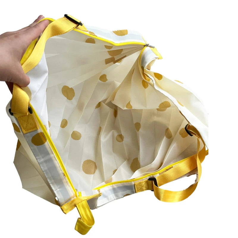 1pc Foldable Shopping Bags Foldable Storage Bag With Handle Portable Travel Camouflage Handbags Large Capacity Nylon Bag