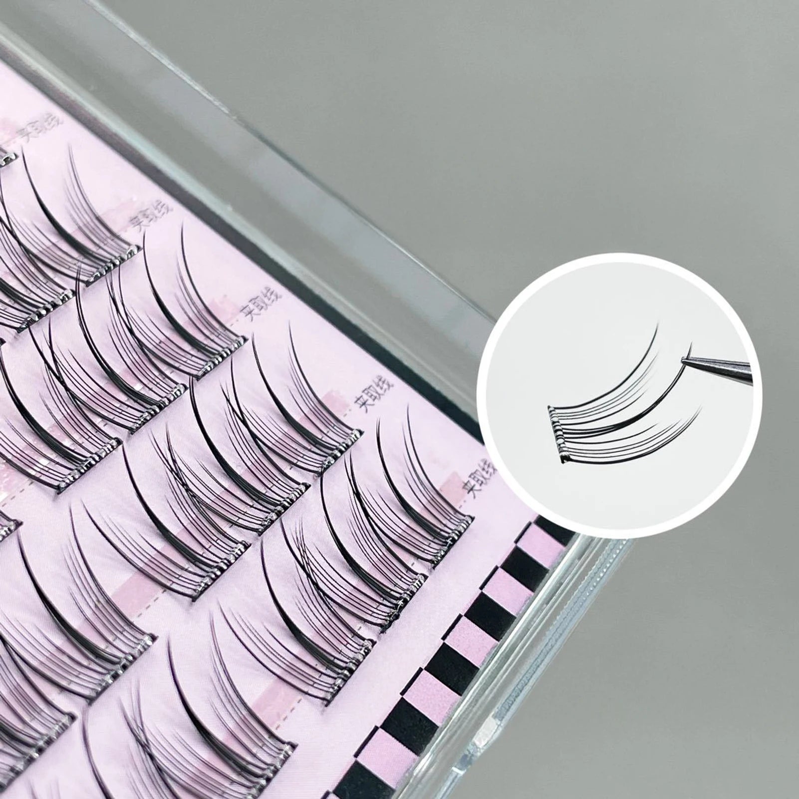 Korean Wispy Lash Extension Segmentation Natural Lash Extension for Daily Life Or Kpop Girls Cosplay Makeup