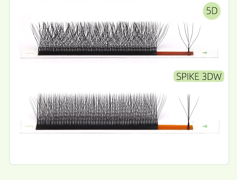 NEW U-Shaped 3D 4D 5D Eyelash Extension Faux Mink Premade Fans Lashes Easy to Apply 3D Volume Hand Woven U Shape W Style Eyelash