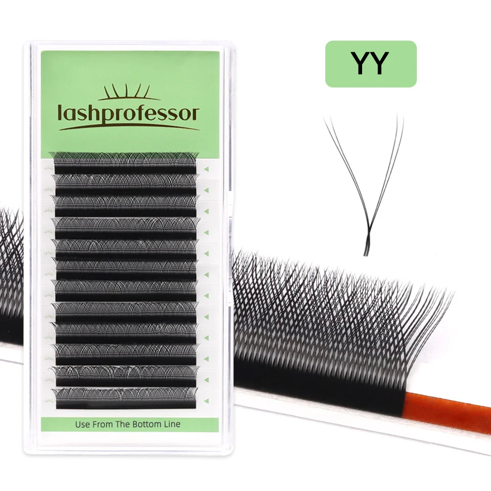 NEW U-Shaped 3D 4D 5D Eyelash Extension Faux Mink Premade Fans Lashes Easy to Apply 3D Volume Hand Woven U Shape W Style Eyelash