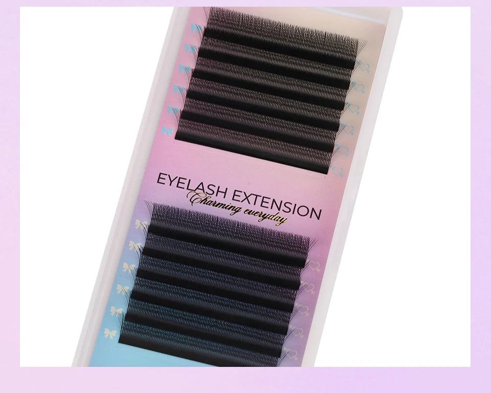 NEW U-Shaped 3D 4D 5D Eyelash Extension Faux Mink Premade Fans Lashes Easy to Apply 3D Volume Hand Woven U Shape W Style Eyelash