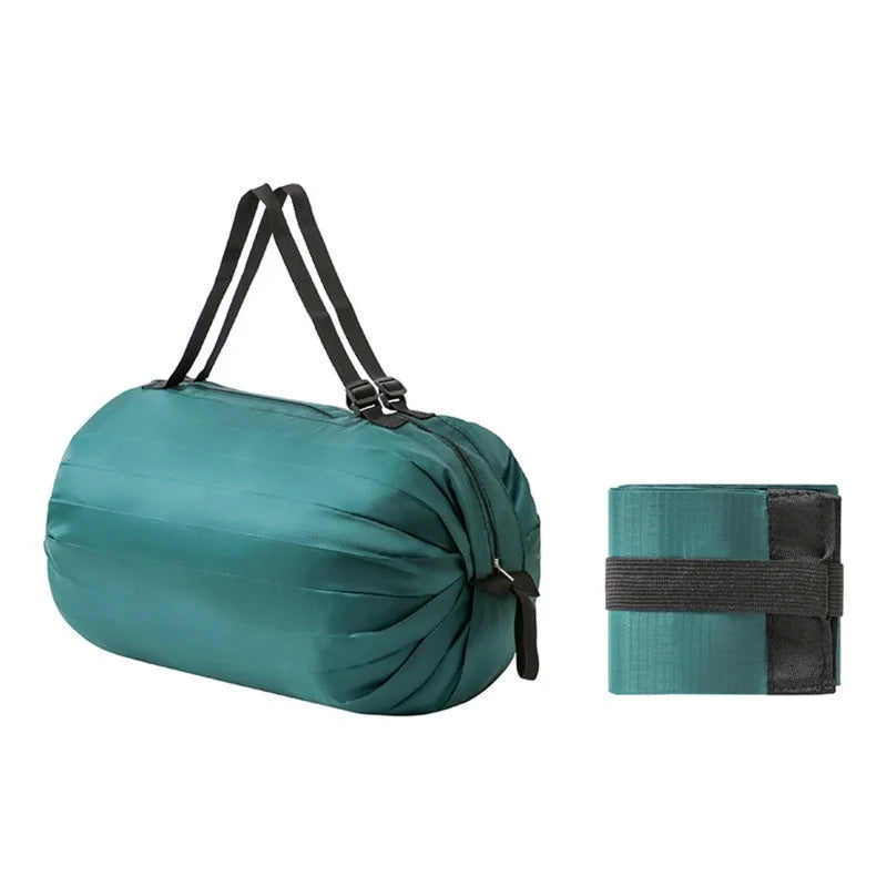 1pc Foldable Shopping Bags Foldable Storage Bag With Handle Portable Travel Camouflage Handbags Large Capacity Nylon Bag