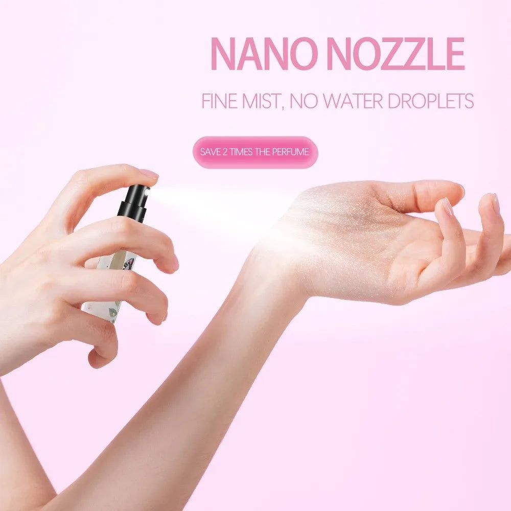 New 5ml Mini Perfume Bottle Refillable Portable Spray Rotating Bottle Empty Storage Sprayer Spray Atomizer Bottle