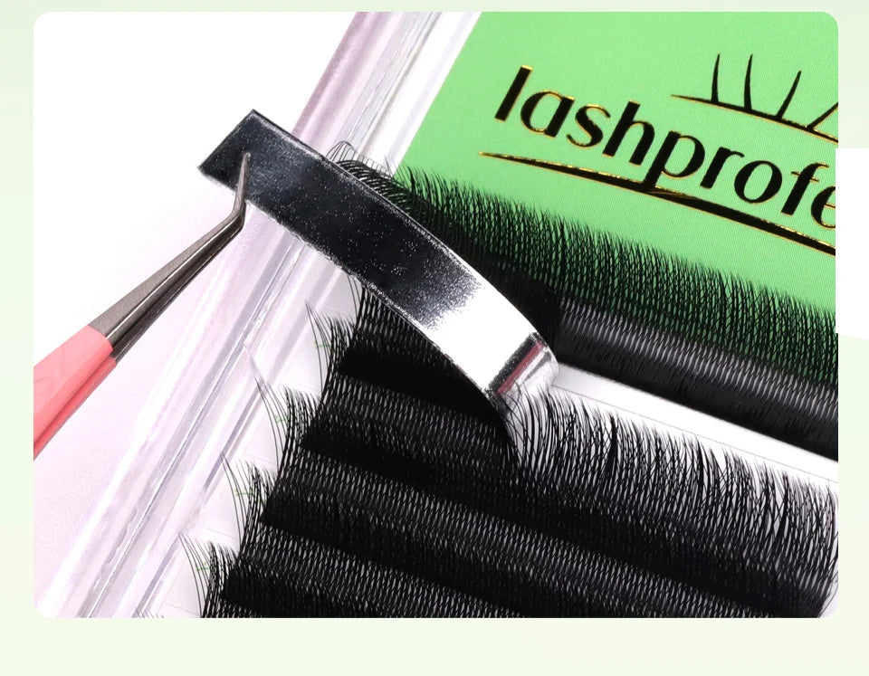 NEW U-Shaped 3D 4D 5D Eyelash Extension Faux Mink Premade Fans Lashes Easy to Apply 3D Volume Hand Woven U Shape W Style Eyelash