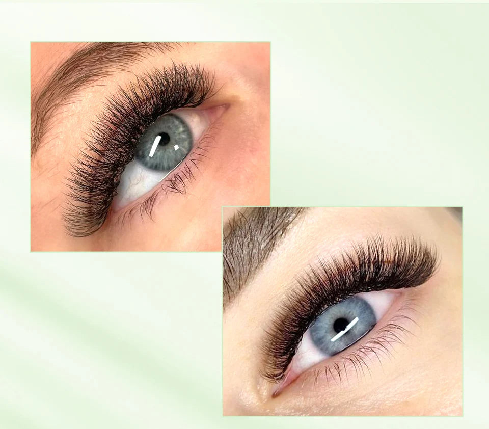 NEW U-Shaped 3D 4D 5D Eyelash Extension Faux Mink Premade Fans Lashes Easy to Apply 3D Volume Hand Woven U Shape W Style Eyelash