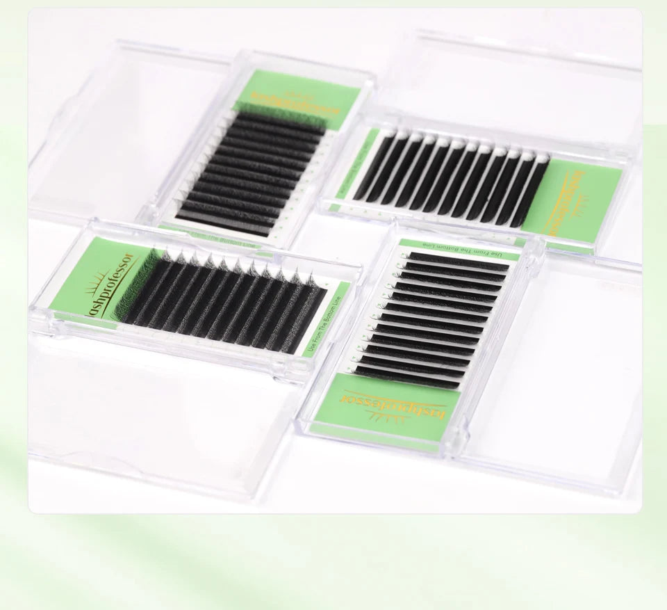 NEW U-Shaped 3D 4D 5D Eyelash Extension Faux Mink Premade Fans Lashes Easy to Apply 3D Volume Hand Woven U Shape W Style Eyelash